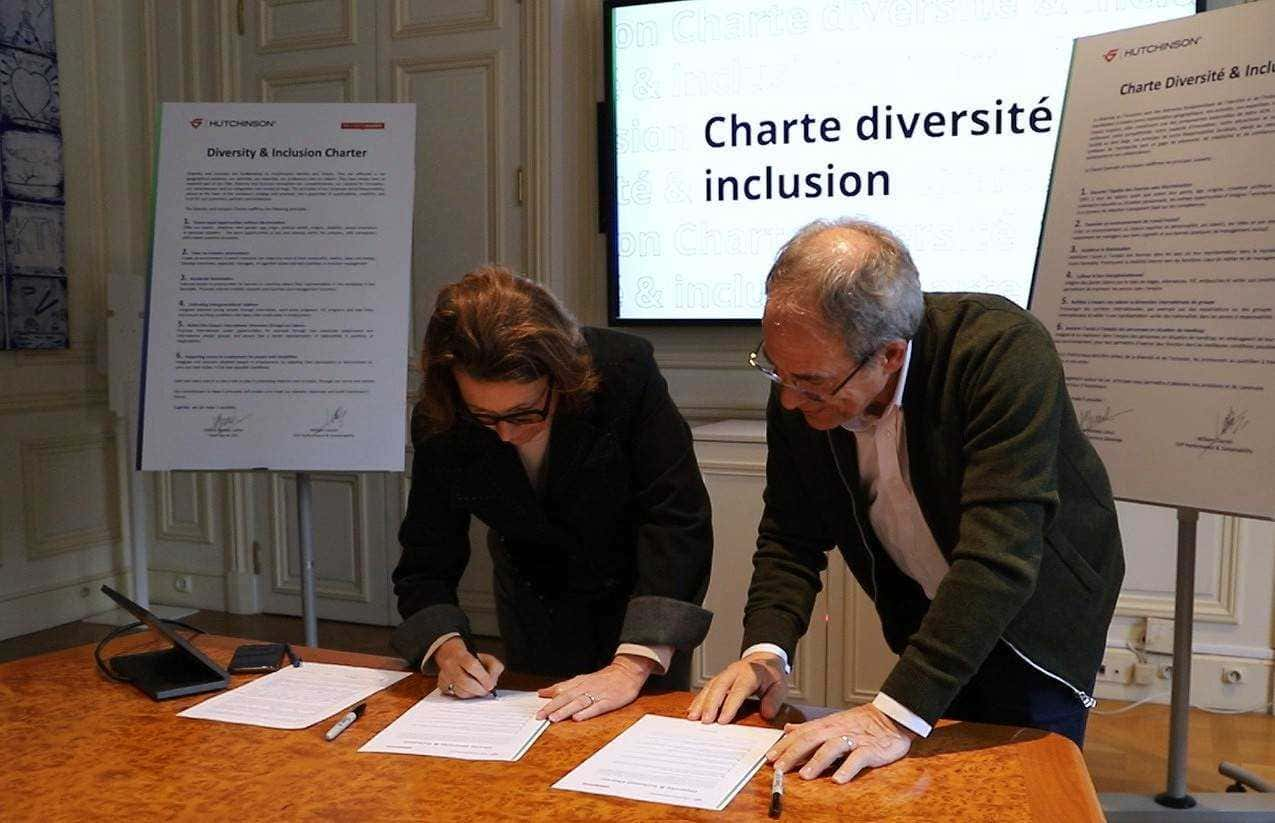 Hutchinson news charte diversité et inclusion